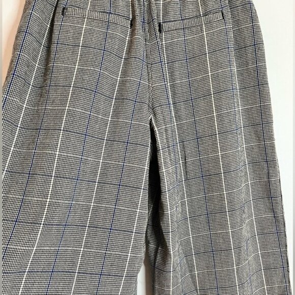 Madewell Women’s Houndstooth Wide-Leg Pants - Size M - Picture 3 of 16